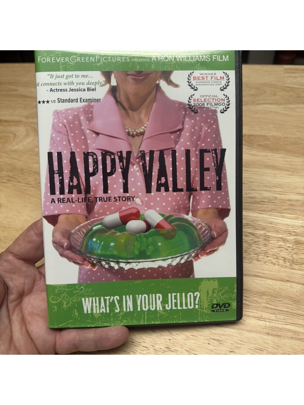 Happy Valley: What's In Your Jello? DVD VIDEO MOVIE real life true story forgive